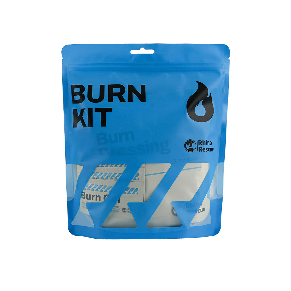 Burn Kit --- FDA/CE Burn Kit Packs 4×4 Dressings & Sterile Gel, Stops Sunburn-Flame-Chemical-Electric & Combat Burns, Rhino Rescue™ Grab-and-Go Lifesaver - Image 9
