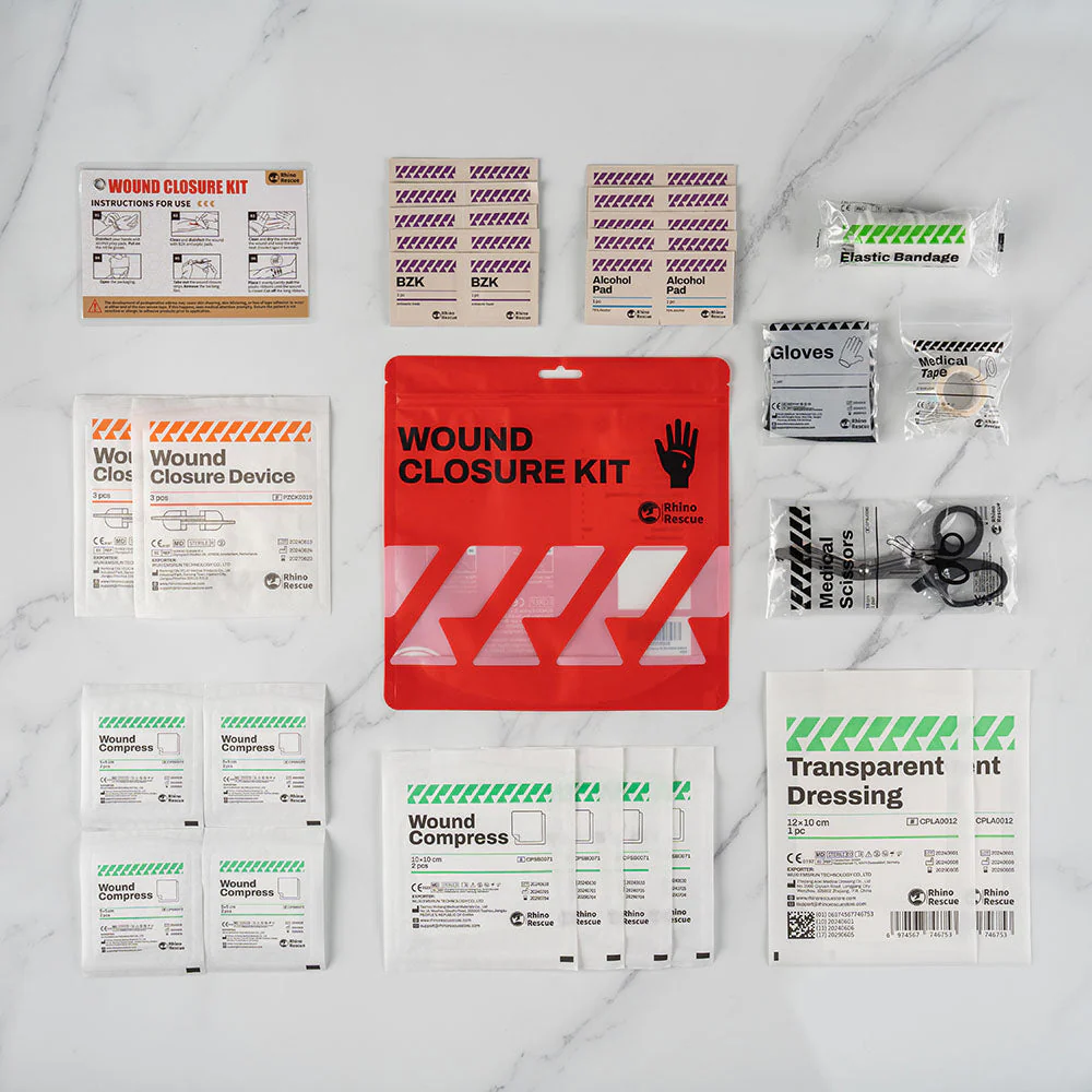 Wound Closure Kit——Rhino Rescue™ Laceration Kit Premium Wound Closure Kit Strips for Cuts and Scrapes - FDA CE Approved - Image 11