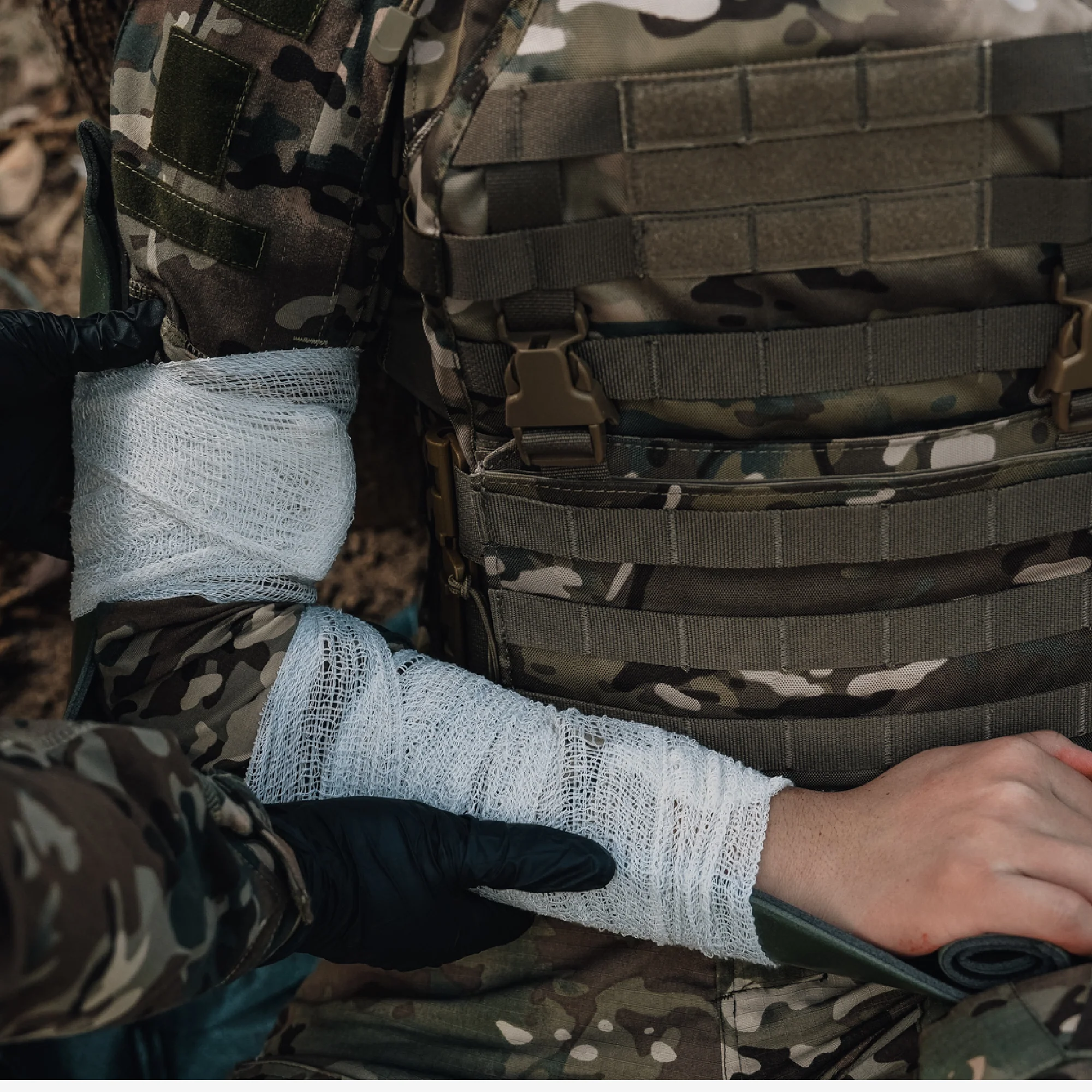 Rhino Rescue™ First Aid Splint Medical Splint Kits Folded for Bone Fractures Keep Bones in Position (Folded) - Image 11