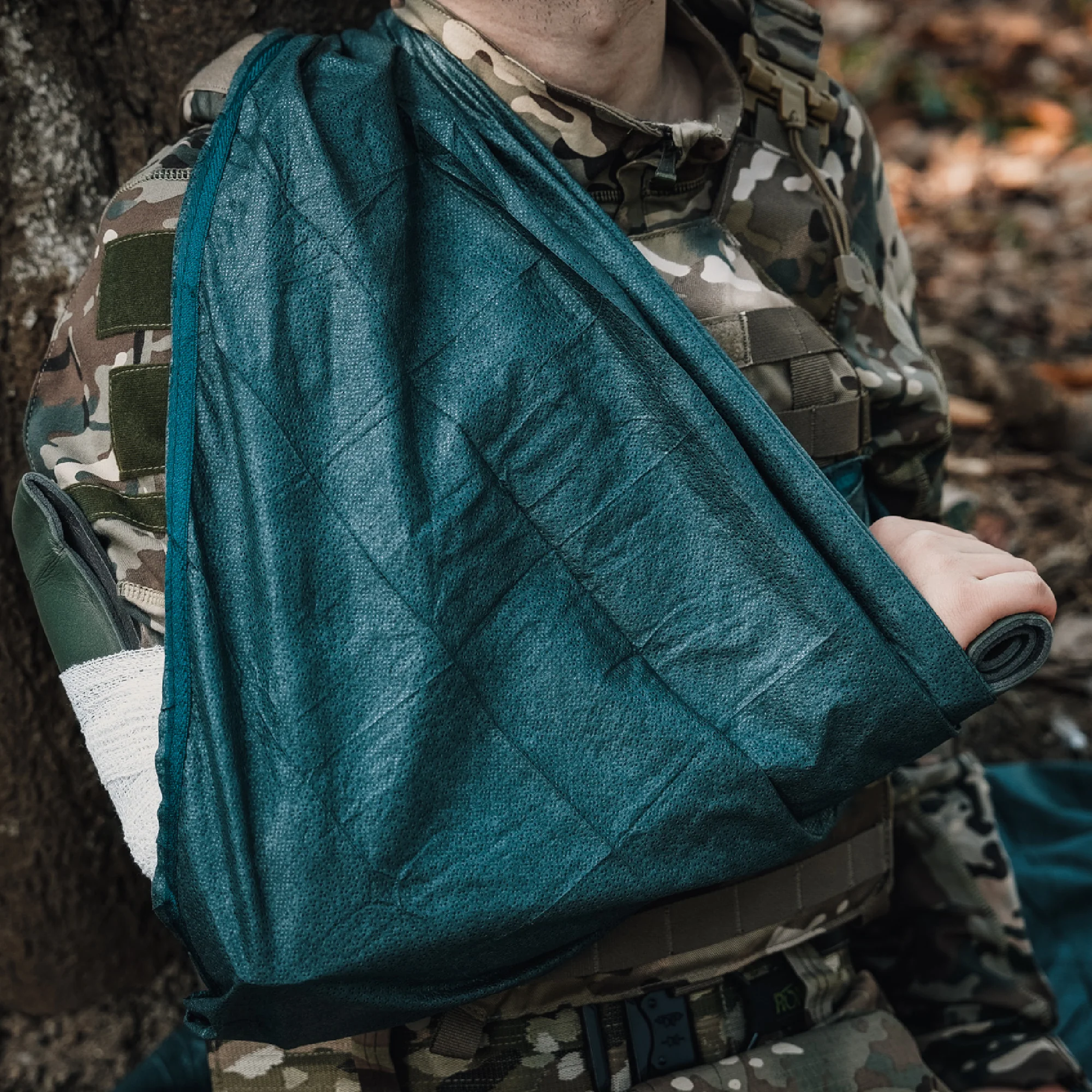 Rhino Rescue™ First Aid Splint Medical Splint Kits Folded for Bone Fractures Keep Bones in Position (Folded) - Image 12