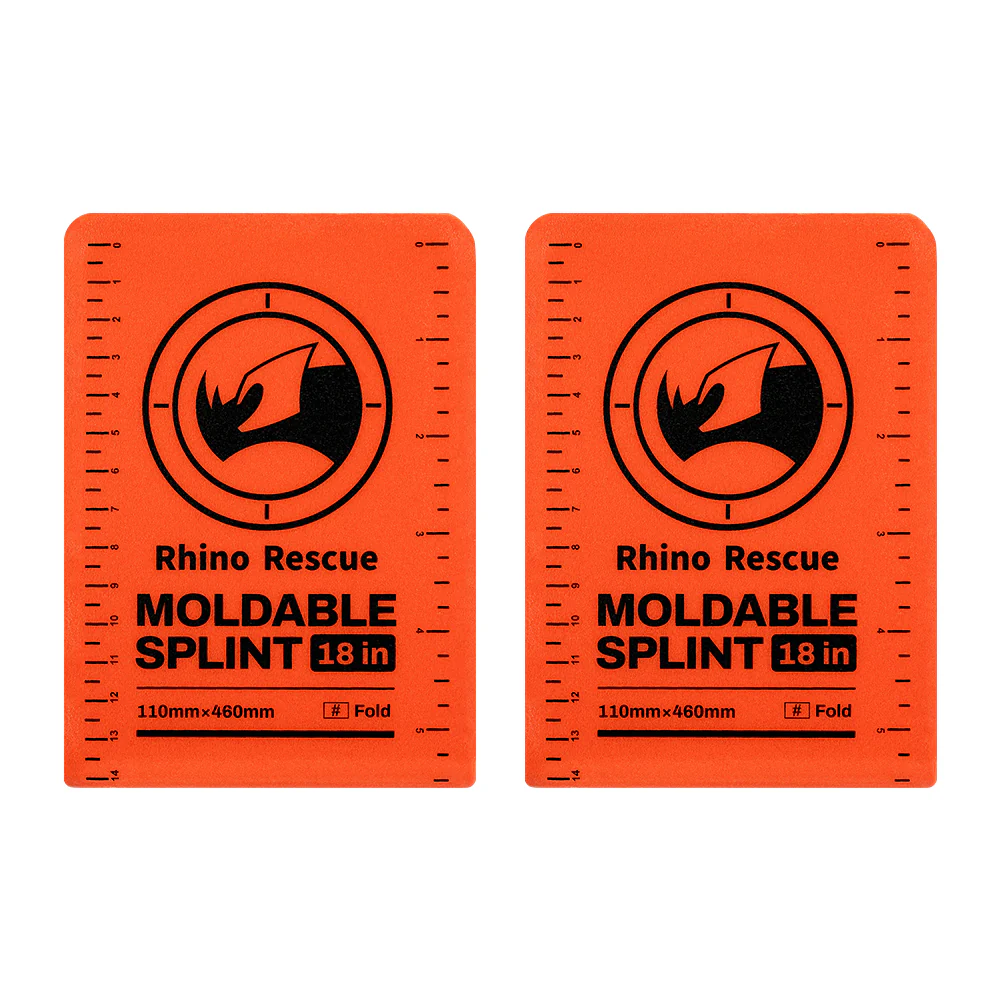 Rhino Rescue™ First Aid Splint Medical Splint Kits Folded for Bone Fractures Keep Bones in Position (Folded) - Image 13