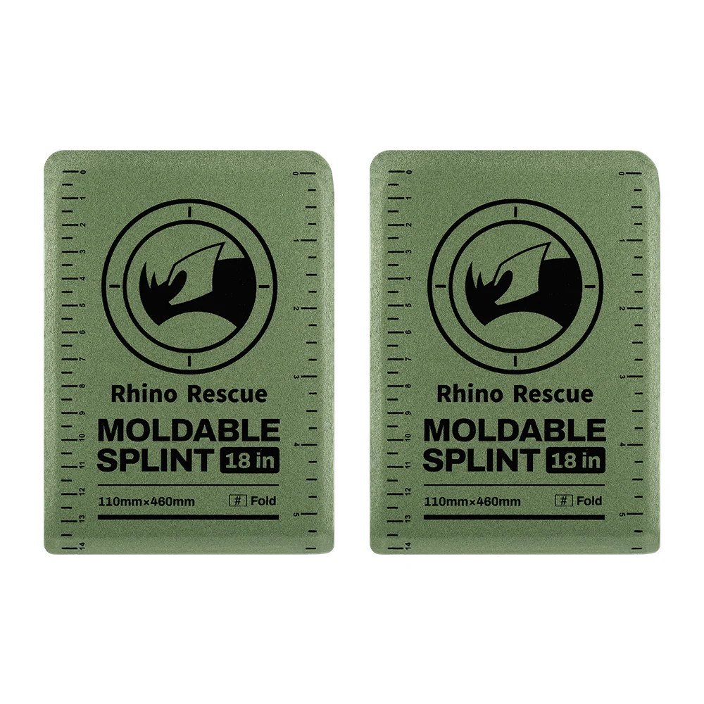 Rhino Rescue™ First Aid Splint Medical Splint Kits Folded for Bone Fractures Keep Bones in Position (Folded) - Image 18