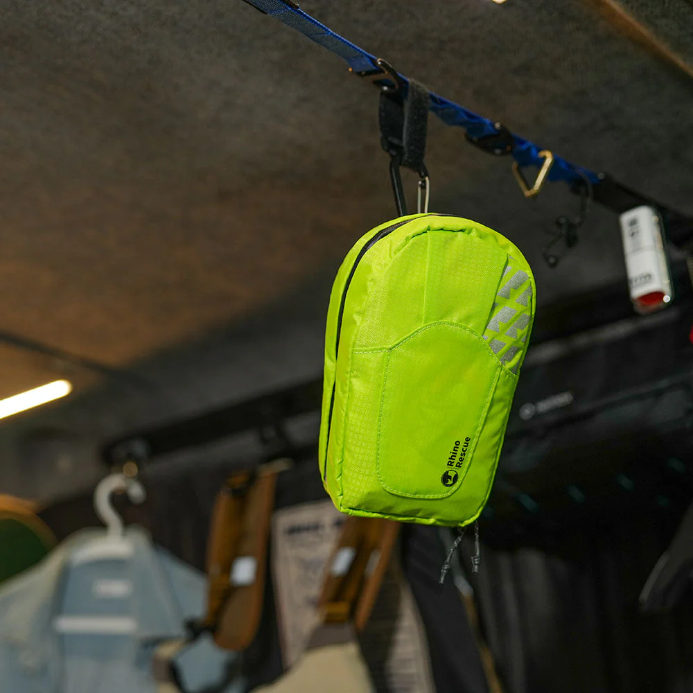 Outdoor Hiking First Aid Kit A Version Fluorescent Green - Rhino Rescue™ Survival First Aid Kits & Supplies Outdoor Hiking First Aid Kit A Version Fluorescent Green - FDA CE Approved - Image 16