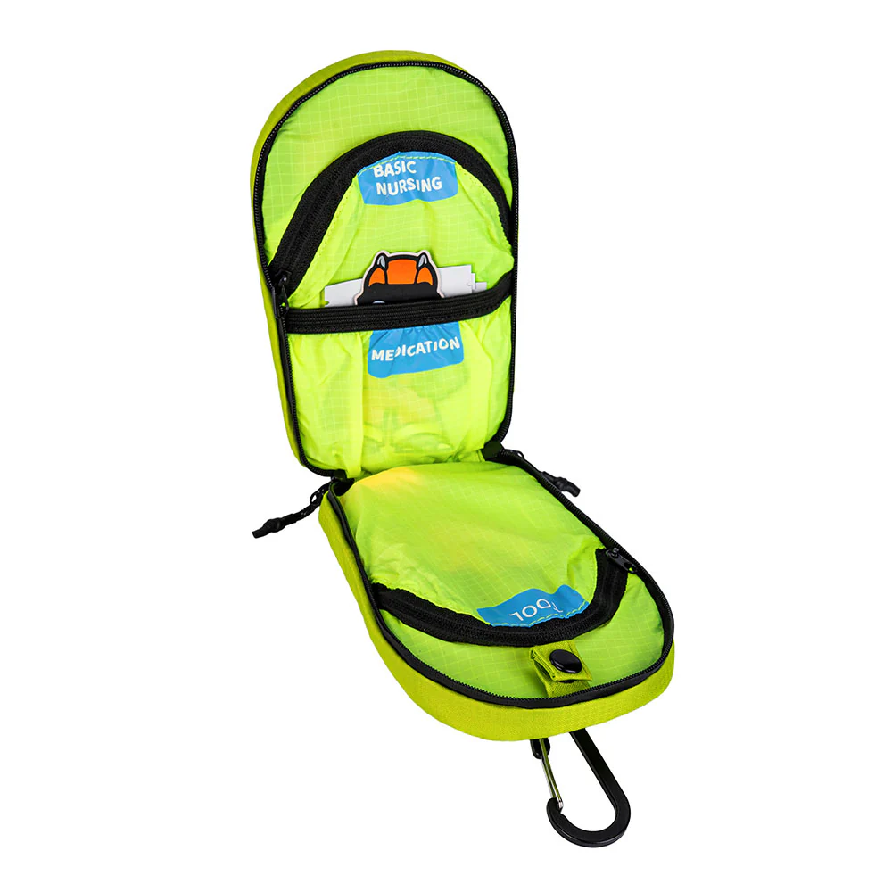 Outdoor Hiking First Aid Kit A Version Fluorescent Green - Rhino Rescue™ Survival First Aid Kits & Supplies Outdoor Hiking First Aid Kit A Version Fluorescent Green - FDA CE Approved - Image 5