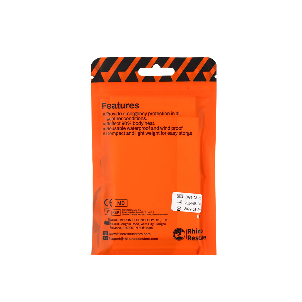 Rhino Rescue™ Emergency Blanket Mylar Emergency Blankets for Survival - Image 7