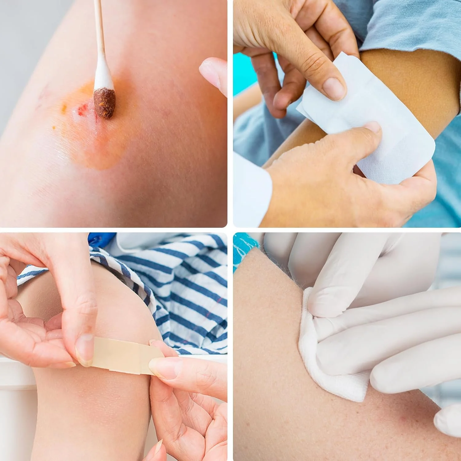 All-Purpose First Aid Kit 266/350 pc, Quick-Tilt Shelves Medical Box for Family, School & Outdoor - Image 15