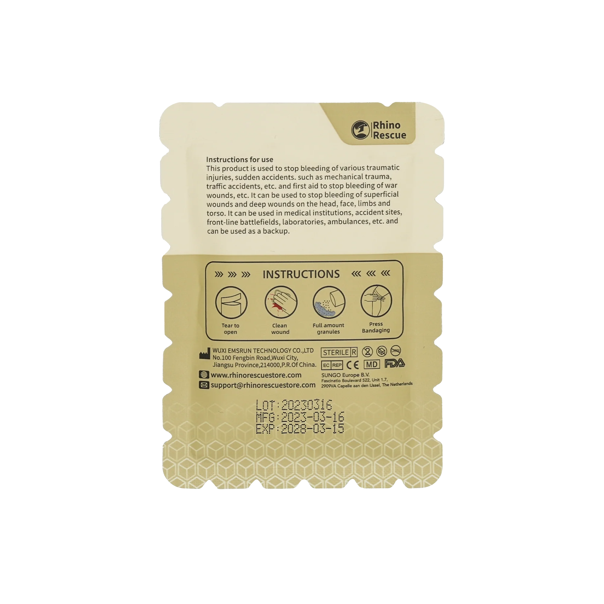 CM-Chitosan Hemostatic Granules - Image 11