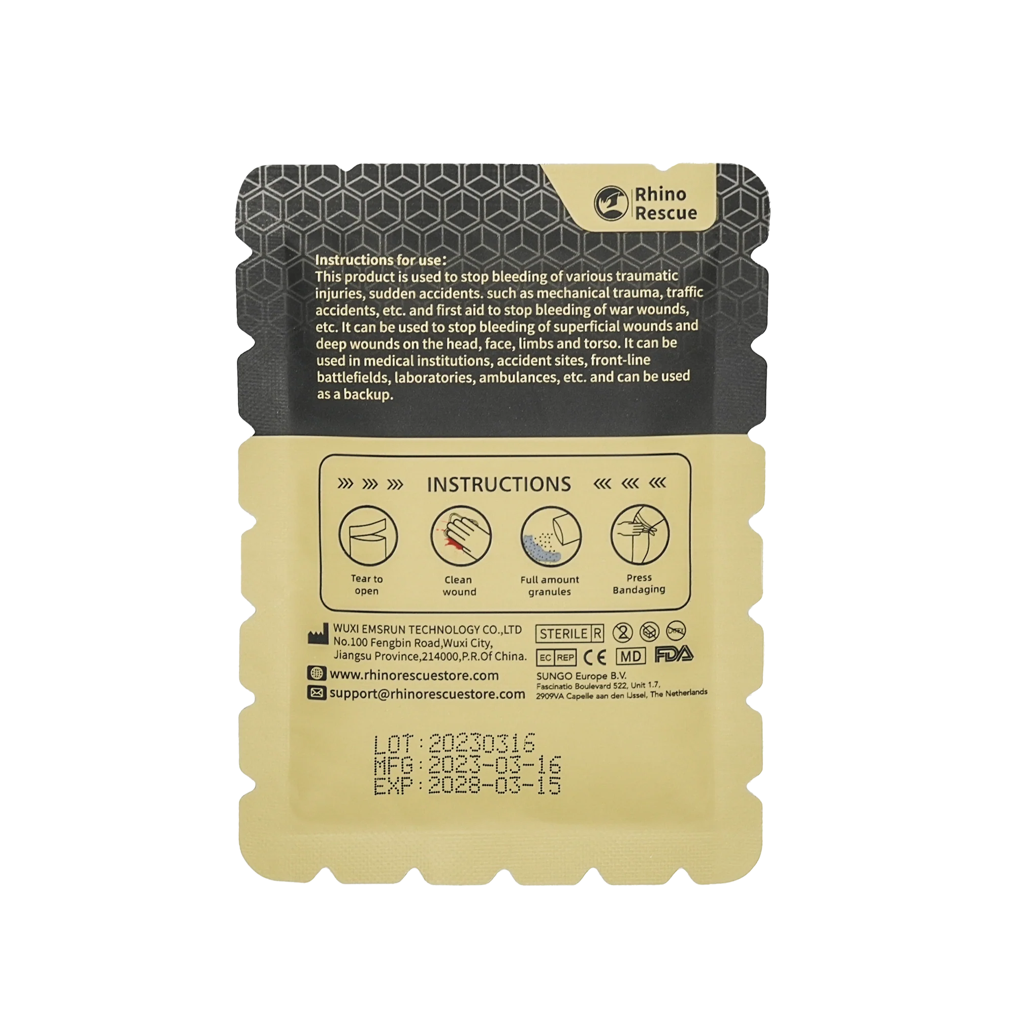 CM-Chitosan Hemostatic Granules - Image 7