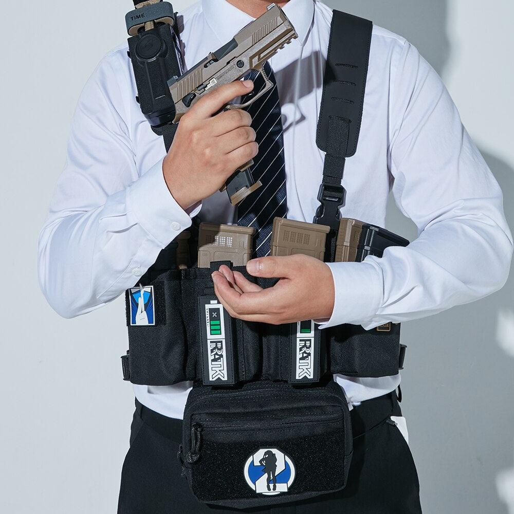 Rhino Rescue™ IFAK Trauma Kit Tactical IFAK Trauma & Medical Kits Chest Rig Radio Tactical Vest Pouches - Image 6