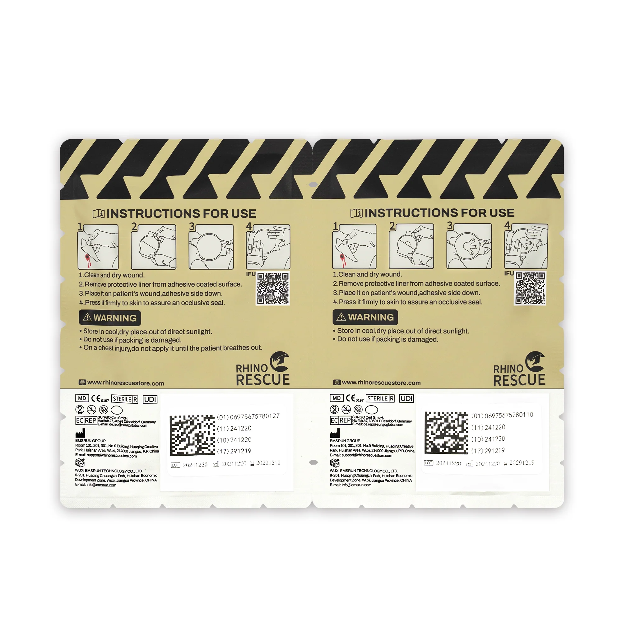 Chest Seal Twin Pack - Image 8